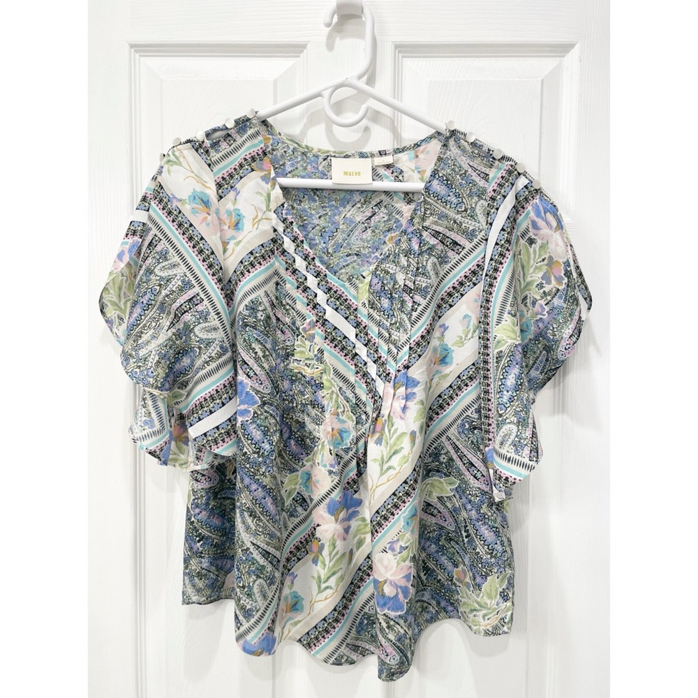 Anthropology Maeve Maya Top